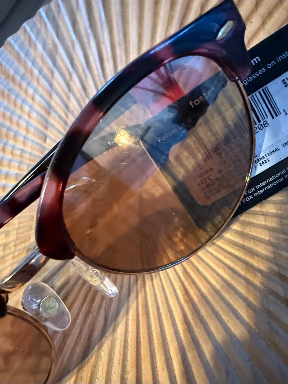 Classic Brown Men’s Sunglasses - Polarized Round Frame